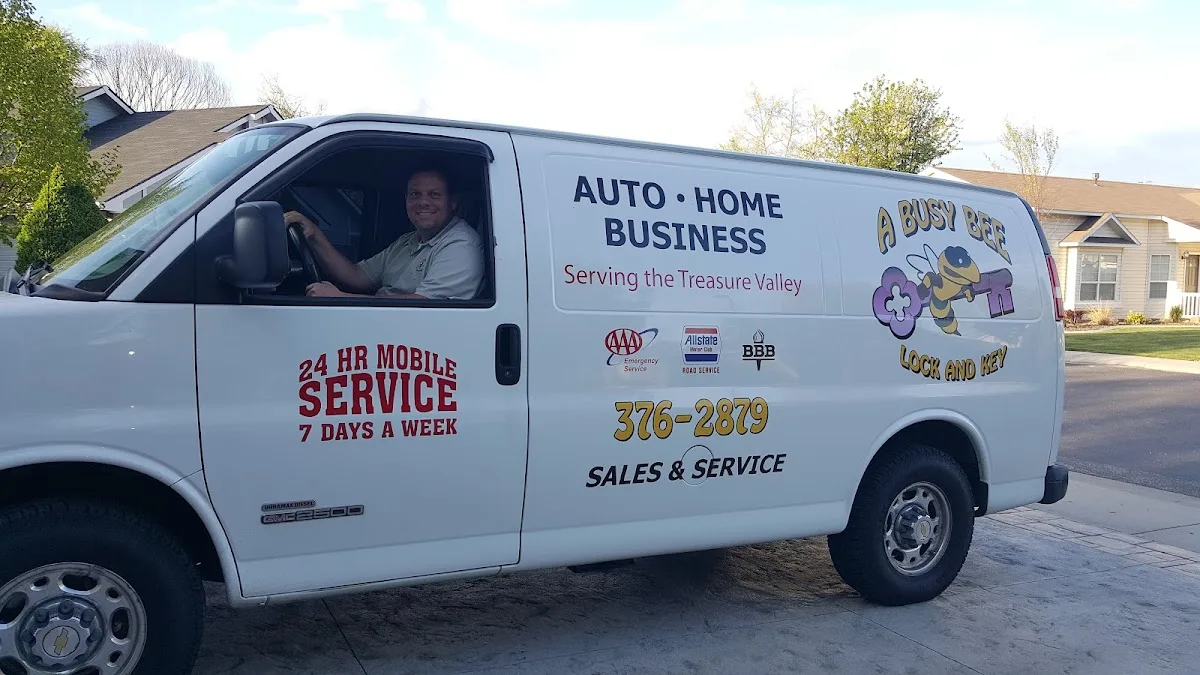 A Busy Bee Lock and Key