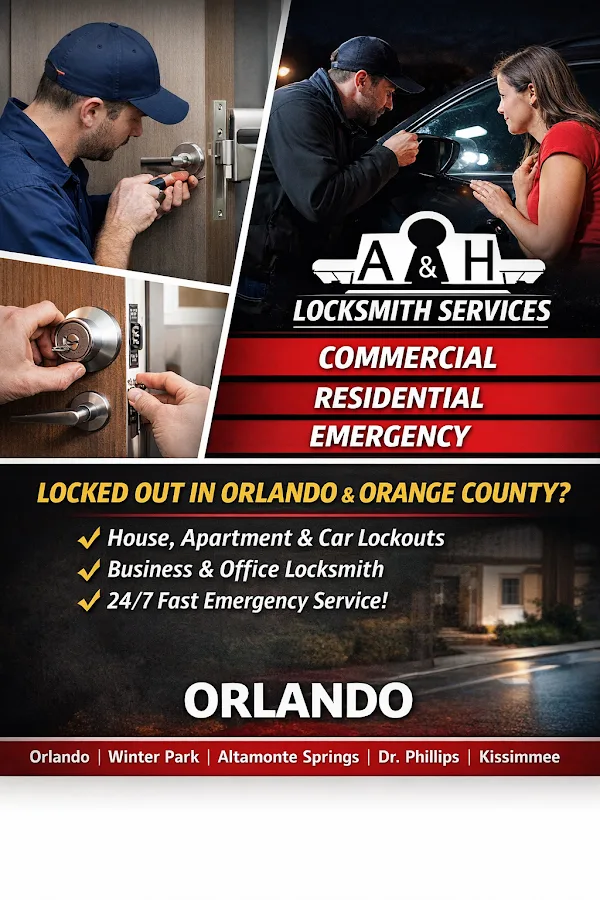 A & H Locksmith Services Orlando primary photo