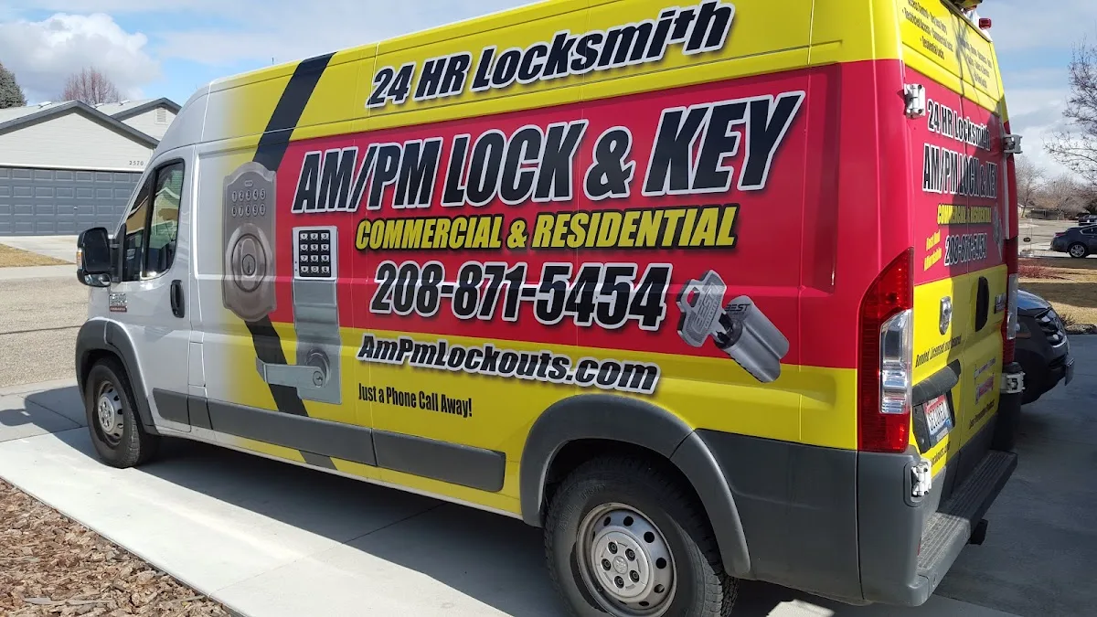 AM PM Lock and Key