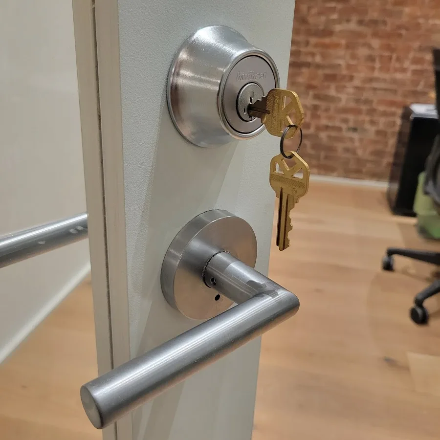 Residential door security and locksmith inspection