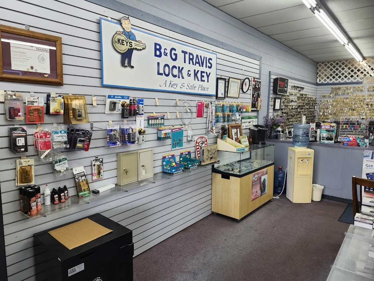 B and G Travis Lock And Key