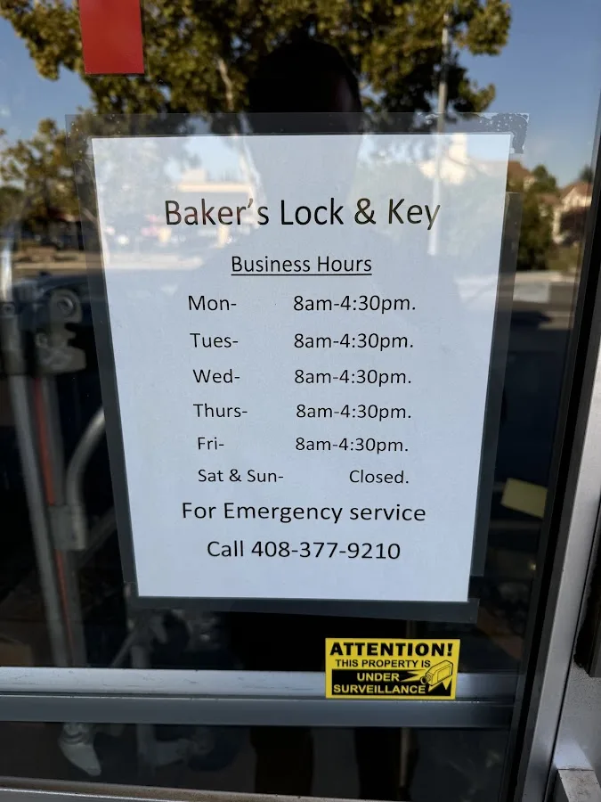 Baker's Lock & Key Service