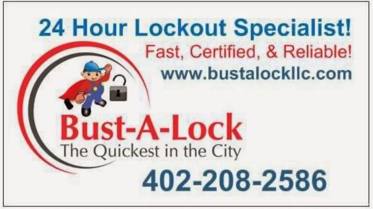 Bust-A-Lock Omaha Locksmith – Fast Lockout Service