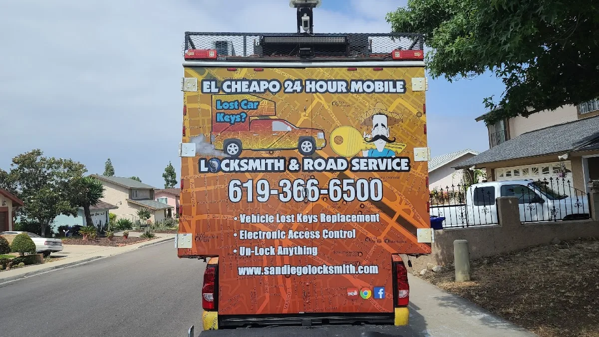 El Cheapo 24 Hour Mobile Locksmith & Road Services primary photo