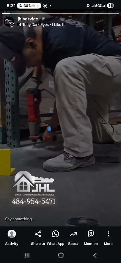 Jake's Handyman Locksmith Service. (JHL)