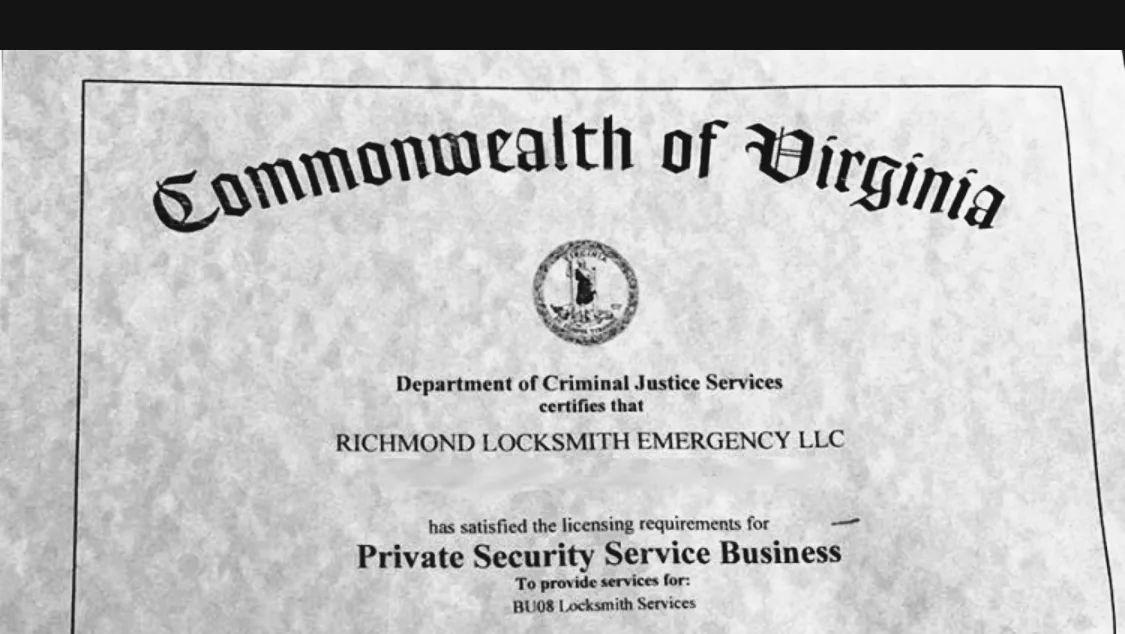 Richmond Locksmith Emergency 24/7