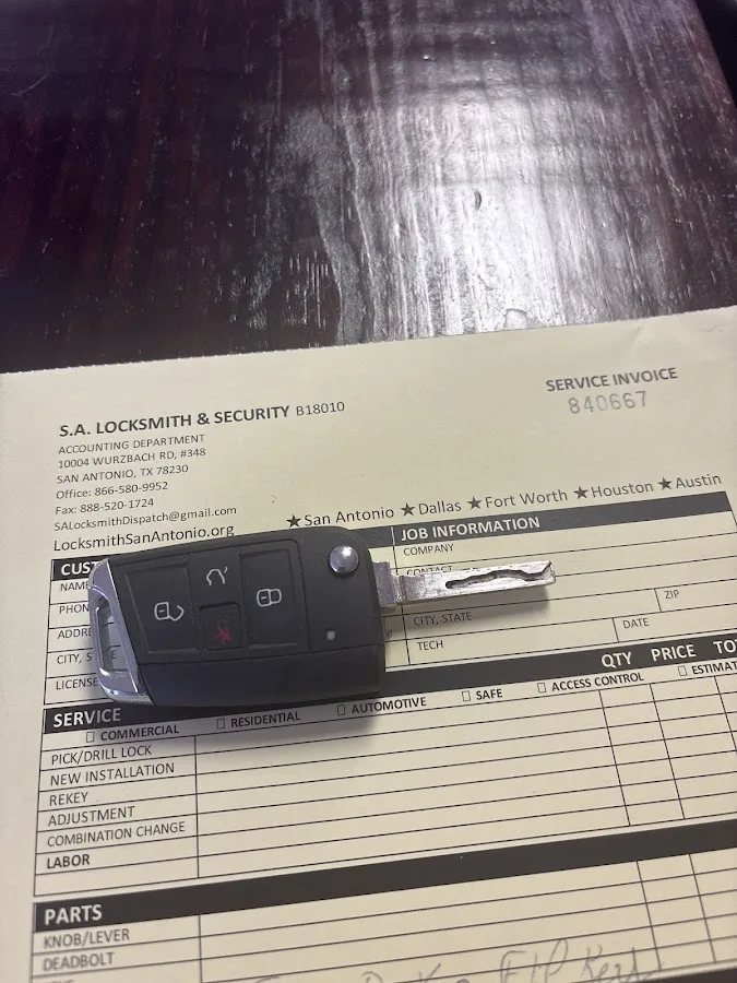 S.A. Locksmith & Security