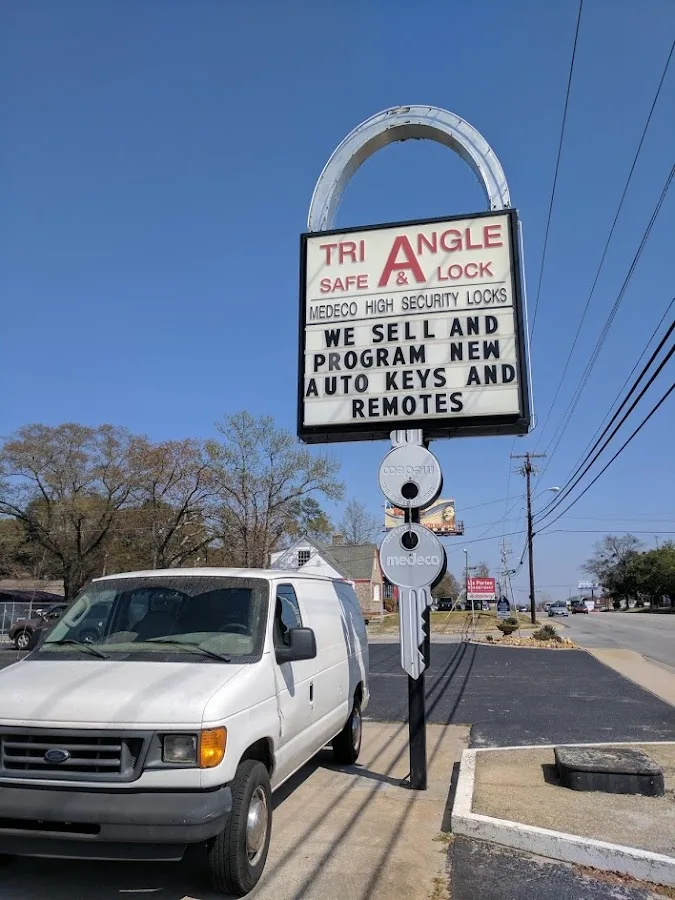 Triangle Safe & Lock